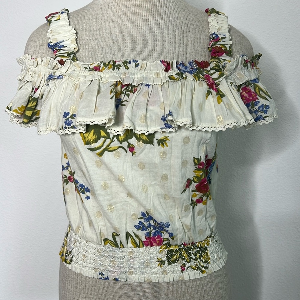 House of Harlow 1960 Romantic Off Shoulder Top